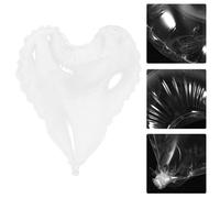 10 pezzi palloncini da imballaggio bouquet palloncini a forma di cuore chiari