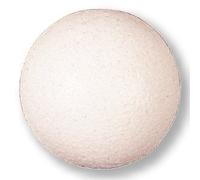 10 Pezzi Pallone Da Calcio, 34 Mm - 20 G - Ruvido / Grip - Bianco