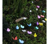 10 pezzi Palo decorativo da giardino a forma di farfalla Tagli UnicaPolicloruri di vinile