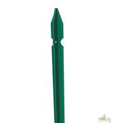 paletto plastificato a T per recinzioni mm 30x3 cm 200 h verde paletti pali