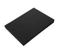 10 Pezzi Pannello in Plastica Ondulata Nero, Leggero, Tagliabile | Adatto a Poster e Lettere Viniliche, per Studenti e Modellisti, Uso in Presentazioni e Pubblicità