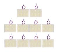 10 pezzi Pannello per lampadina a LED SMD, modulo LED wireless da 5 W 3,2 V 3,7 V con 35 perle 2835, sostituzione ad alto flusso luminoso per lampada da parete o lampada da prato s