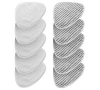 10 Pezzi panni per scopa a vapore,Applicabile a scopa a vapore per vileda,Applicabile a silvercrest scopa a vapore,Applicabile a scopa vapore per vileda,Panno di ricambio per pulitore a vapore