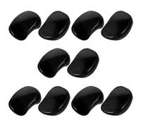 10 Pezzi Paraorecchie in Plastica Nera per Tinta Chioma | Design Portatile, Uso Professionale e Personale, Mantiene L’orecchio Pulito, Accessorio Leggero e Pratico