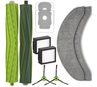 (10 Pezzi) Parti di Ricambio Compatibili Con iRobot Roomba Combo j7, Combo j7+, Combo j9+, Combo 10 Max Robot aspirapolvere 2 Panni Per Mop 2 Filtri HEPA 2 Sacchetti Per la Polvere 2 Spazzole Laterali