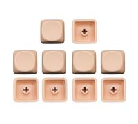 10 pezzi PBTs vergini Keycap MOA altezza 1U integratori Gaming Keycap Key Button Keyboards