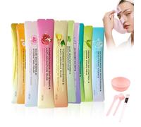 10 Pezzi Peel Off Jelly Mask, Maschera in Gelatina Peel-off, Jelly Maschera per il Viso in Polvere, Maschera Facciale in Polvere Ideale per Estetiste Spa Cura della pelle Hydro Face Mask