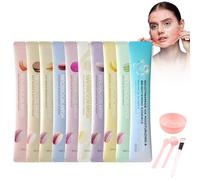 10 Pezzi Peel Off Jelly Mask, Maschera in Gelatina Peel-off, Jelly Maschera per il Viso in Polvere, Maschera Facciale in Polvere Ideale per Estetiste Spa Cura della pelle Hydro Face Mask