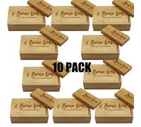 10 pezzi PenDrive di bambù da 8 GB Personalizza incisione laser personalizzata per foto di matrimonio, cerimonia di matrimonio, personalizzazione, regalo personale