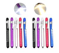 10 Pezzi Penlight per infermieri, luci diagnostiche per pupille con clip tascabile torcia a penna per infermieri medici Riutilizzabili lampada per pupille per infermieri, studenti, medici