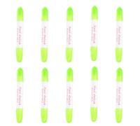 10 Pezzi Penna Correttiva per Unghie Rimuovi Smalto, Verde Chiaro | Strumento per Manicure, Plastica ABS e Cotone Assorbente, Uso Professionale e Domestico, Facile da Portare Colore Casuale