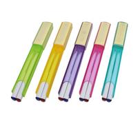 10 Pezzi Penne a Sfera a Due Colori in Plastica, Scrittura Fluida | Festa Scuola Decor, Linee Pulite e Scrittura senza Salti, Adatte a Biglietti D’invito e Uso Quotidiano Colore Casuale