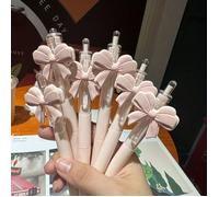 10 pezzi Penne a sfera a tema fiocco. Queste carine penne a sfera rosa a tema fiocco sono perfette per le ragazze. Hanno una superficie di scrittura liscia, una punta fine e un design elegante. Sono i