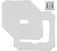 10 pezzi per Ecovacs Winbot Mini, salviette di ricambio, panno per la pulizia, Salviettini per Robot Pulizia per Ecovacs Winbot, tampone per la pulizia W-CC02-0012,per Pulizia Finestra