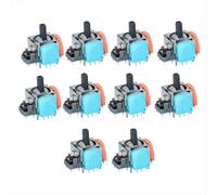 10 pezzi per Gamepad TMR Joystick elettromagnetico Joystick a tunnel angolare di seconda generazione Joystick a resistenza magnetica TMR Hall Joystick