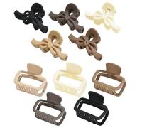 10 Pezzi Per La Semplice Caupola Di Donne, Non Taccuini Non Slip, Accessori Per Capelli Alla Moda E Versatile, Accessori Per Acconciatura.