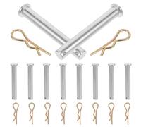 10 pezzi per perno di accoppiamento impalcatura Pin di impalcatura con clip