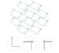 10 pezzi per perno di branco per l'accredibile in acciaio a carbone pesante