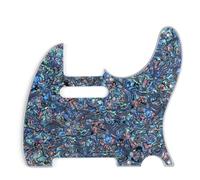10 Pezzi Per TL Pickguard 3 Strati Single Coil Pickup Foro 8 Viti Foro Piastra Scrate Per Chitarre Elettriche Stile TL Multi Colore Battipenna e Piastra Copri Molle(Grey)