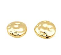 10 pezzi perline piatte irregolari perline distanziatore braccialetto che fa gioielli accessori perline mano forniture gioielli ricerca separatore perline