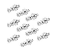 10 Pezzi Perni a Torre per Saldatura su Scheda, Argento | Rame Placcato Argento, per Amplificatori Valvolari Chitarra, Compatibilità, Cablaggio a Strati