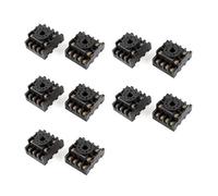 10 pezzi PF113A 11 pin 11P DIN Rail Relay Socket Base for JTX-3C