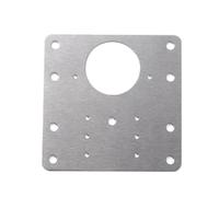 10 pezzi piastra di riparazione cerniera for armadio da cucina piastra di fissaggio for cerniera for mobili in acciaio inossidabile riparazione for porta finestra dell'armadio da tavolo(9 X 9cm)