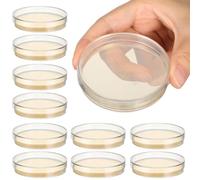 10 Pezzi Piastre di Agar Nutritivo Precolato 7cm per Microbiologia