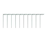 10 pezzi piccoli giardini in metallo traliccio per supporto per le piante nei giardini dei mazzi di mazzi