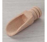 10 pezzi piccoli sale mini scoop da cucchiaino in legno per latte in polvere