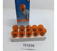 10 PEZZI PIECES LAMPADINA LUCE FRECCE LAMP BULB TURN SIGNAL 12V 21W OSRAM PY21W