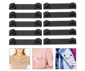 10 pezzi Pin Backs Bar Spilla da bavero Backs Aghi Pin Spilla di sicurezza
