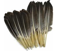 10 pezzi piume tacchino naturali ali d'anatra decorazioni artigianali d'aquila per nuziali