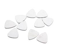 10 Pezzi Plettro Chitarra Feltro Lana Plettro Chitarra Basso Ukulele Accessori L04