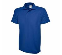 10 Pezzi Polo Uneek T-Shirt Unisex Tinta Unita Maniche Corte Regular