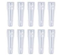 10 pezzi porta pennelli da trucco da viaggio coperture riutilizzabili per pennelli da trucco per mantenere puliti i pennelli