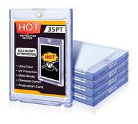 10 pezzi Portacarte magnetico per carte da collezione, custodie rigide da 35pt, adatte per carte MTG, carte standard, carte sportive e card protettori per baseball. 1 pz.,3 pezzi,6 pezzi,10 pezziPET