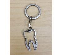 10 PEZZI Portachiavi metallo a forma di dente BOMBONIERA LAUREA 05HC