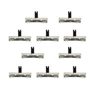 10 Pezzi Potenziometro a Cursore Mono Canale 50k Ohm B50k | Mixer Audio e Circuiti Dimmer Led, Ricambio per Riparazioni, Progetto Fai da Te, Controller Sintetizzatori