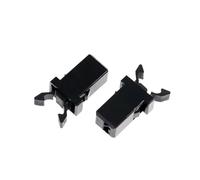 10 pezzi PR-001 Piccolo interruttore di blocco porta, compatibile con condizionatore d'aria MS, decoder TV EVD DVD coperchio porta(WHITE)