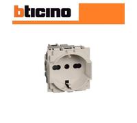 10 PEZZI PRESA SCHUKO KM4140A16 BTICINO LIVING NOW SABBIA