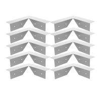 10 Pezzi Protezione Angolare Soffitto in Ferro Argento | Intersezioni Parete-soffitto e Angoli Cartongesso, Rinforzo Flessibile, Anti Fessure, per Ristrutturazioni