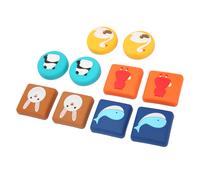 10 pezzi protezioni in gomma morbida per pareti e porte, 4x4x1 cm e 3,9x3,9x1 cm