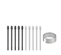 [10 Pezzi] Punte di Ricambio per Wacom One Standard Pen (2023 Edition) per Wacom One 13 touch (DTH134) / Wacom One 12 (DTC121) / Wacom One M (CTC6110) / Wacom One S ( CTC4110), Grigio + Felt