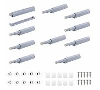 10 Pezzi Push Pull per Ante Scrocco Magnetico Apertura a Pressione Ante Chiusura Ammortizzatori Ante Armadio Chiusure Magnetic Chiavistello per Porta Armadi Armadio Cucina