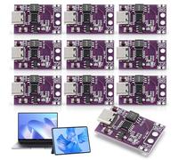 10 pezzi QC PD AFC, modulo trigger: scatto a ricarica rapida, adattatore USB-C con 5 V 9 V 12 V 15 V 20 V DC Spoof Scam Fast Charge Trigger Polling Detector, USB -PD Notebook Alimentatore di rete di