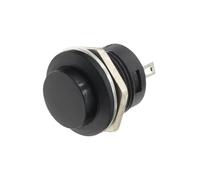 10 pezzi R13-507 SPST momentaneo NO rosso nero giallo verde blu interruttore a pulsante rotondo AC 6 A/125 V 3 A/250 V 6 colori(WHITE)