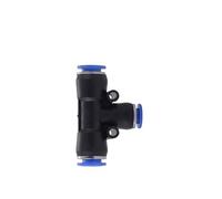 10 pezzi Raccordi rapidi for tubi dell'aria Raccordi rapidi for tubi dell'acqua PE PEG 4 mm 6 mm 8 mm 10 mm 12 mm 14 mm 16 mm(PEG10-8)