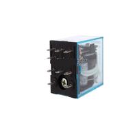 10 pezzi Relè di potenza bobina 11 pin 3NO 3NC MY3NJ MY3N-J Luce LED 5A 220VAC