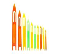 10 Pezzi Rete da Pesca Rete di Riparazione dell'ago Navette in plastica Rammendo Tessitura Accessori per la Pesca Fashion with Nice